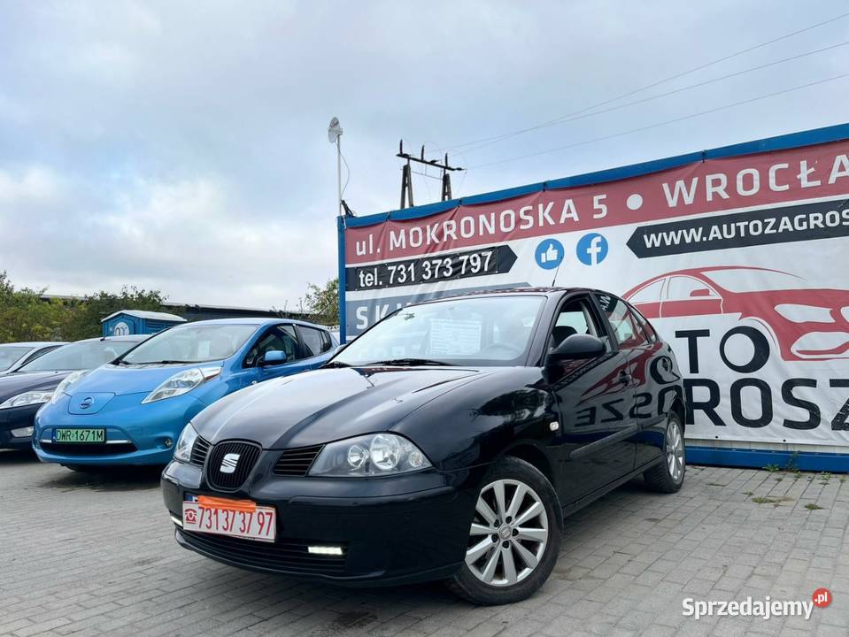 Seat Ibiza 14 Benzyna 20045 drzwiSprawna klima Wrocław
