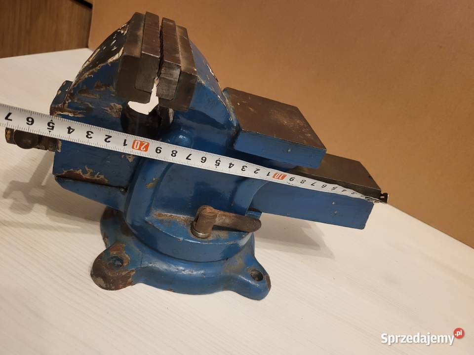 Imadło slusarskie szerokość szczęk 100 mm Gliwice