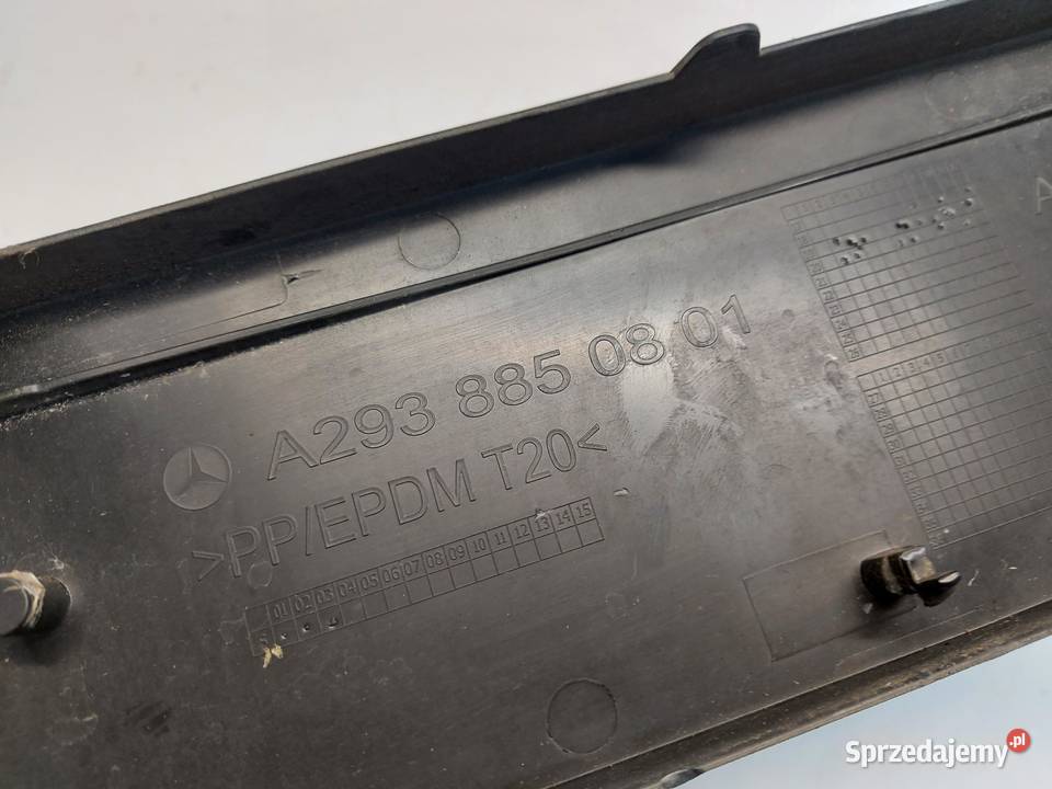 Mercedes EQC 400 W293 RAMKA POD TABLICE