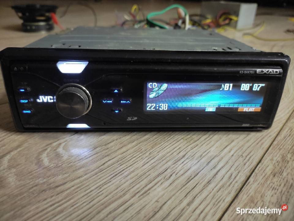 Radio samochodowe JVC KDSHX751 EXAD widna dolnośląskie Bolków