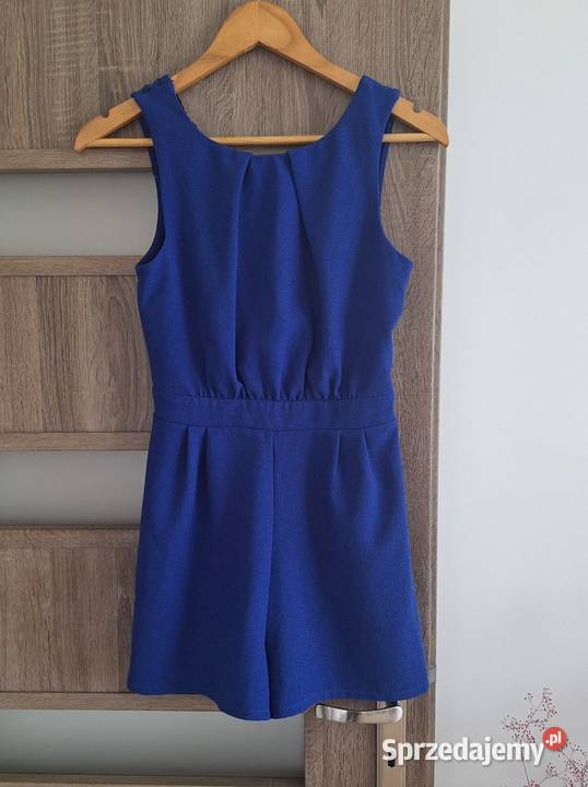 Śliczny krótki szafirowy granatowy kombinezon z Kraków