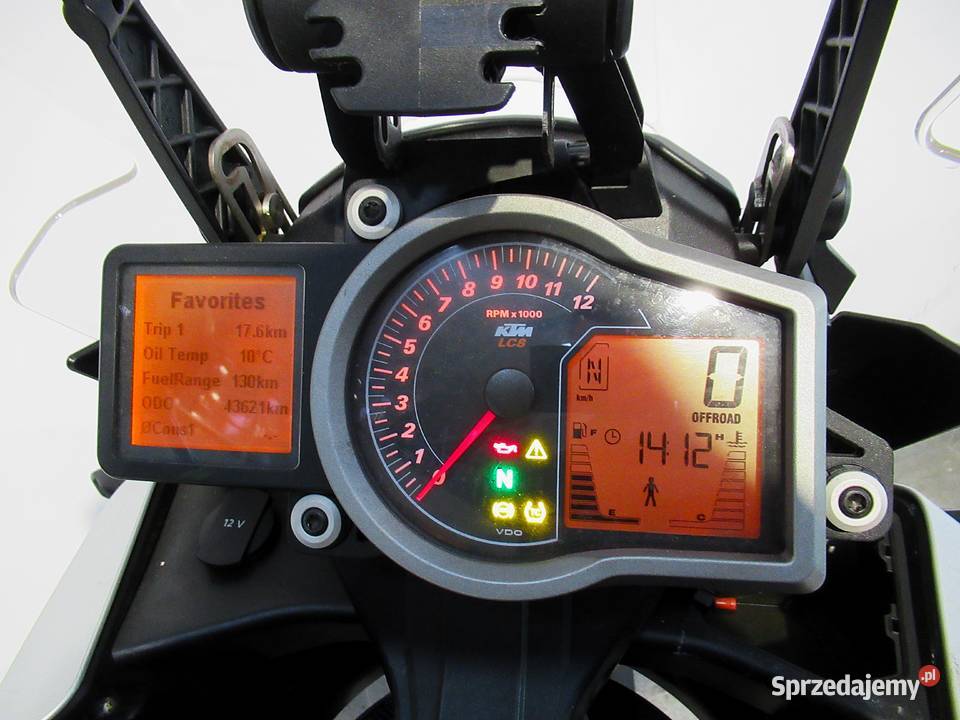 KTM 1190 Adventure LC8 2016 3 kufry kontrola Kutno