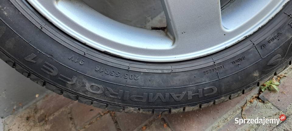 Koła 16 70jx16 h2 et38 z oponami 20555R16 warmińsko-mazurskie Pisz