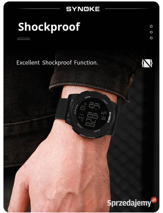 Zegarek elektroniczny cyfrowy sportowy lubuskie