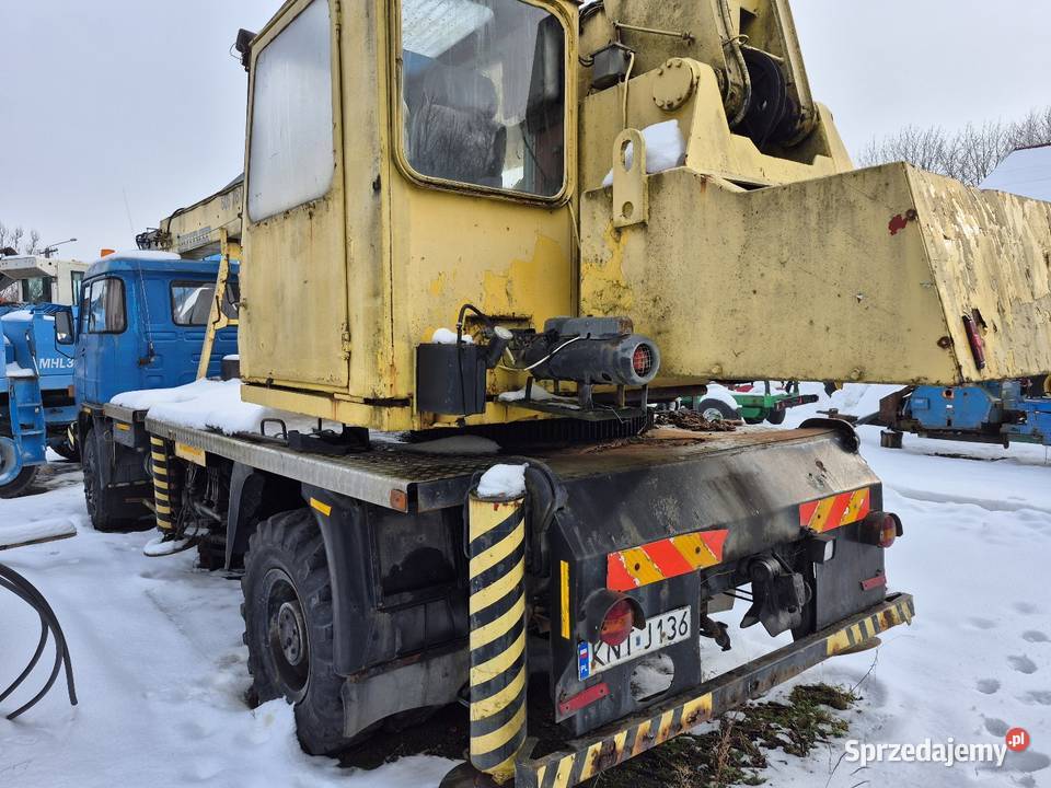 Dzwig bumar liaz 10 ton Napęd tylna oś Jordanów