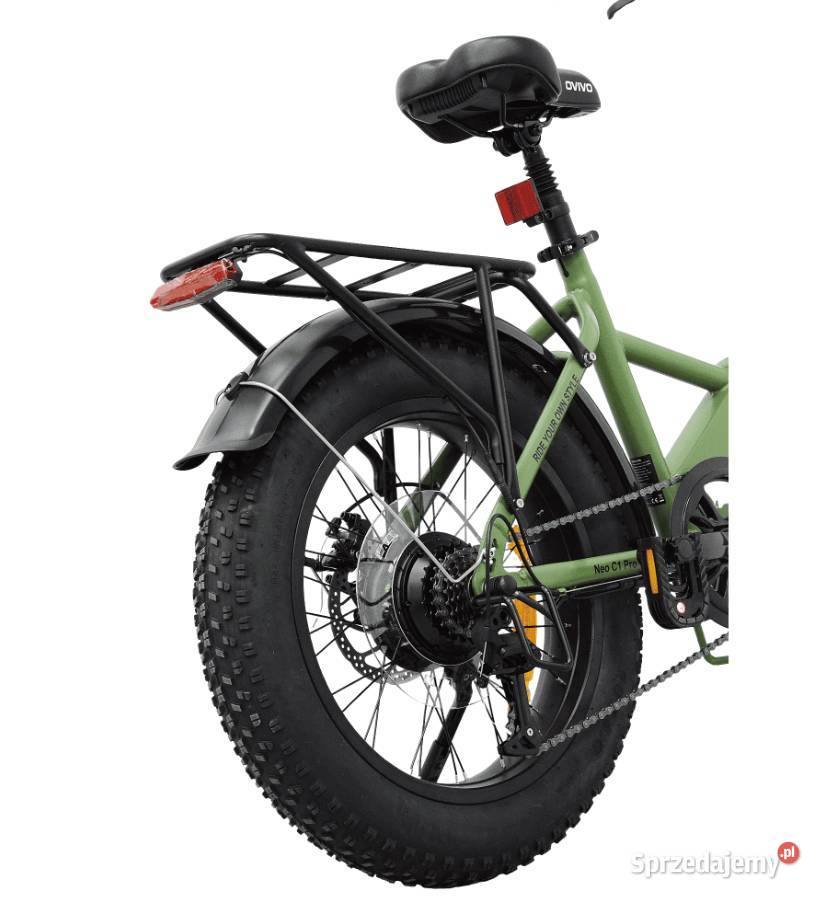 Rower elektryczny OVIVO NEO C1 PRO zielony Tarnów
