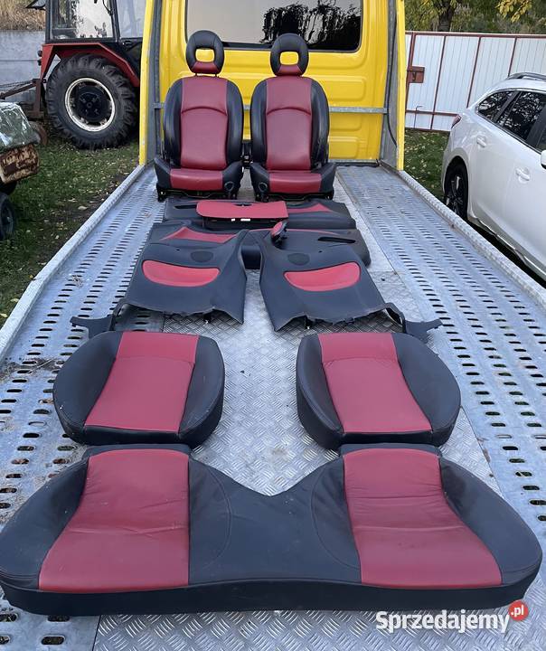 PEUGEOT 206 CC CABRIO FOTELE KPL Pleszew