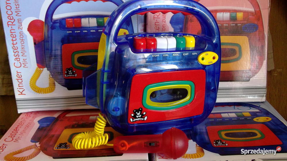 MAGNETOFON dziecka z karaoke różne kolory Pozostałe Brzesko