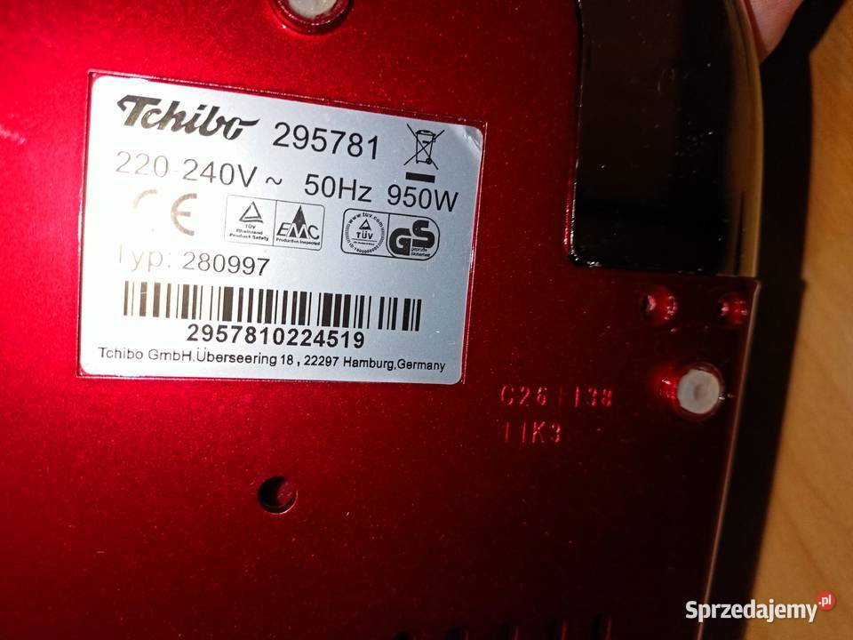 Ekspres TCHIBO Cafissimo Compact Czerwony podkarpackie Tarnobrzeg