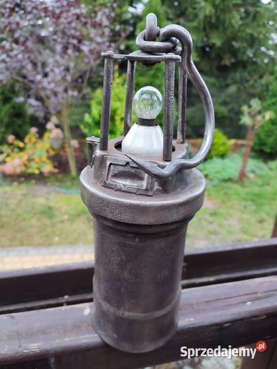 Stara lampa górnicza
