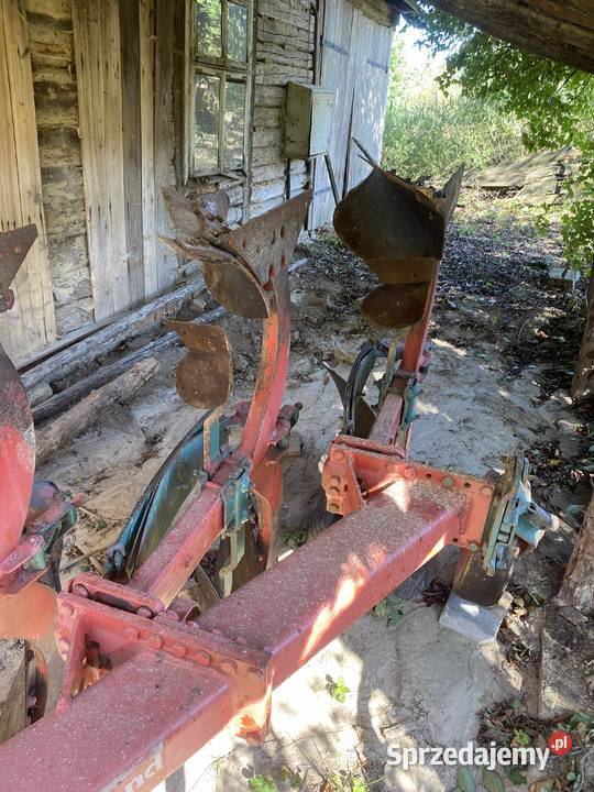 Plugi Kverneland 4 skibowe obracane nieuszkodzony Rączyna