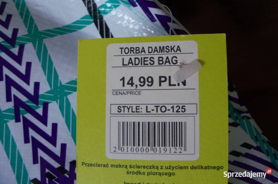 NOWA torba torebka na zakupy 46cm Torby i torebki Białystok