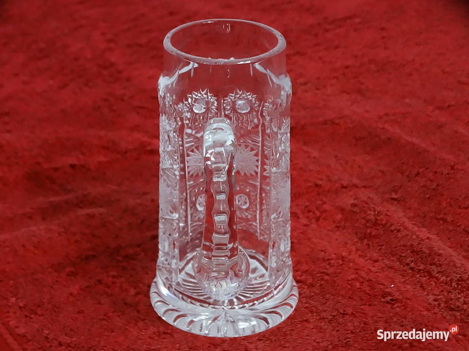kryształowy kufel Szklanki i kufle Biłgoraj