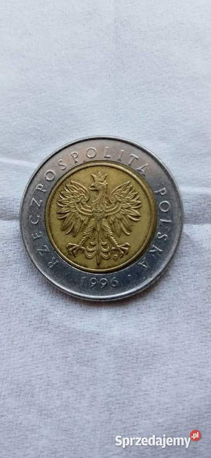 Moneta 5zl96 r Skoczów