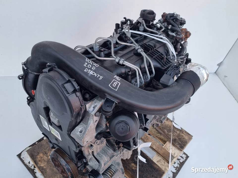 SILNIK KOMPLET Volvo S40 II V50 20 D D3 DIESEL Rudka