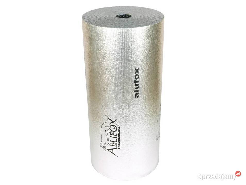 FOLIA IZOLACYJNA ALUFOX dwustronne aluminium Chojnice
