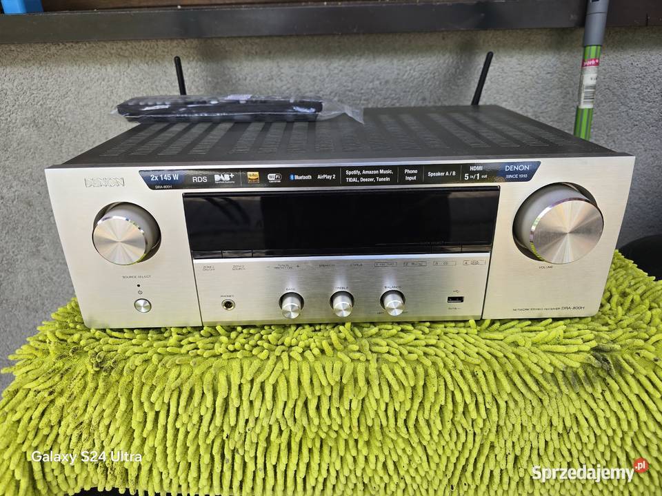 amplituner denon dra800h stereo bluetooth wifi Amplitunery śląskie
