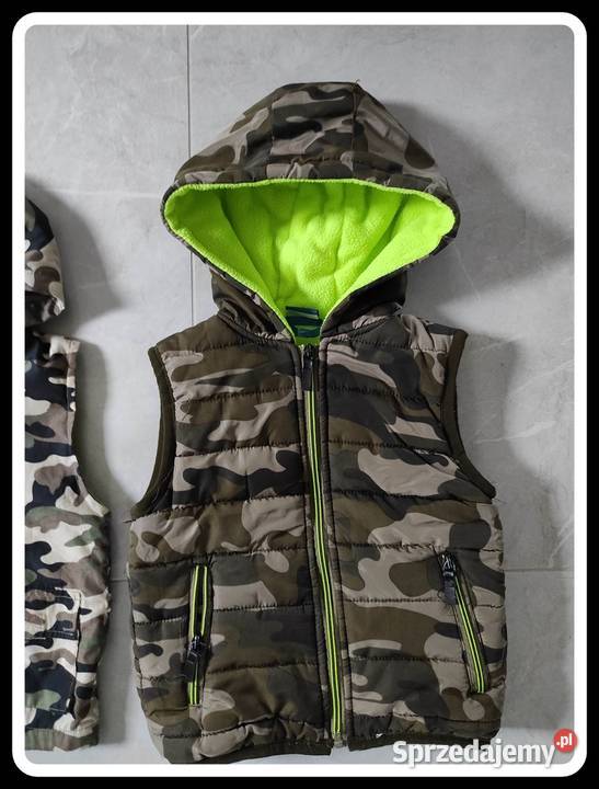 Bezrękawniki kamizelki chłopca MORO 92 98 Dodatki Płock sprzedam