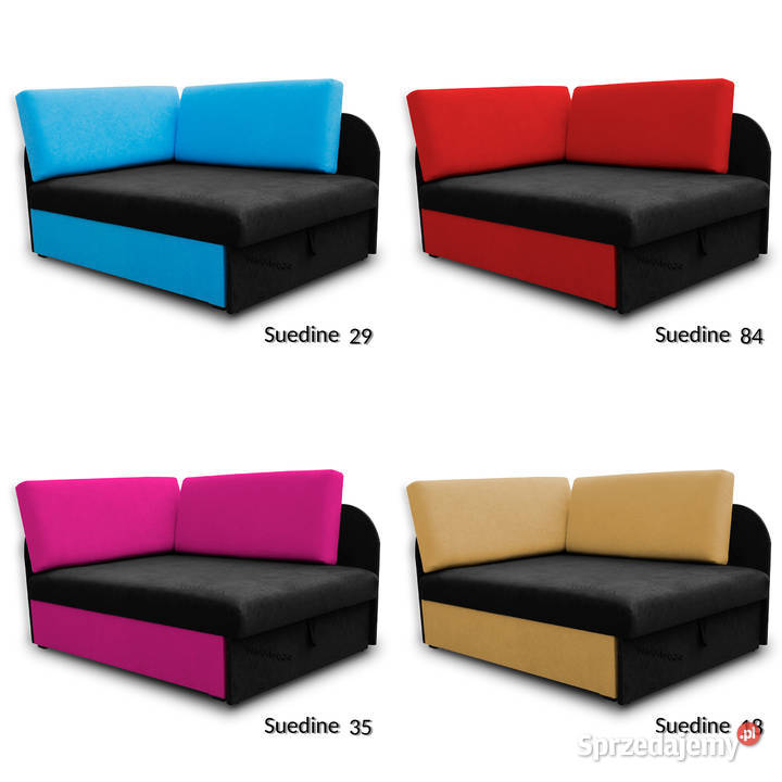 Kompaktowe łóżkosofa Kubuś narożnik dziecięcy Meble Toruń