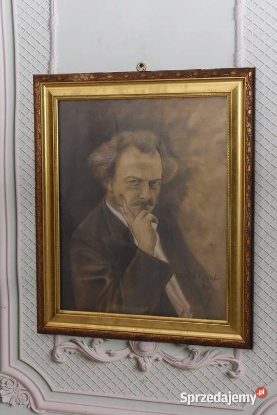 Wojciech Kossak Portret Ignacy Jan Paderewski Kraków