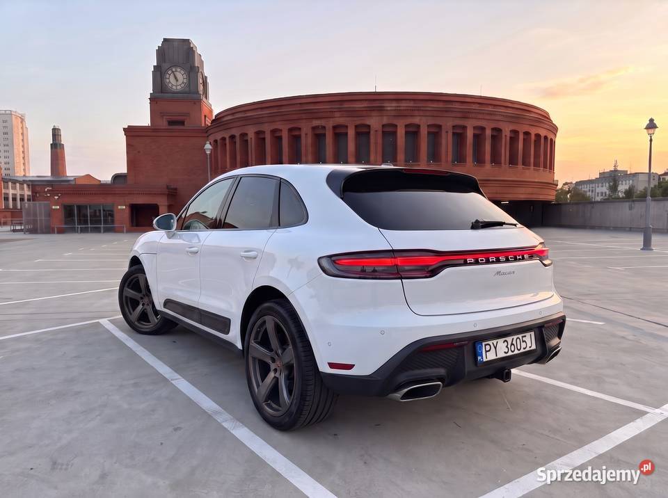 Porsche Macan 20 265 lift MY2022 20 800 panorama nieuszkodzony wielkopolskie Poznań