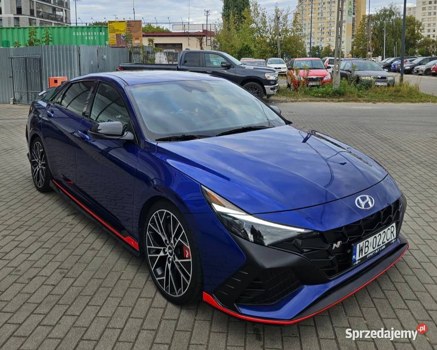 Hyundai Elantra N mazowieckie Warszawa
