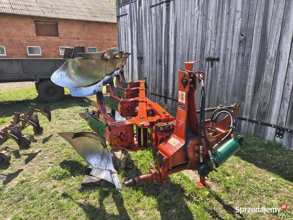 Pług Kverneland 4 skibowy obrotowy ED 100 wielkopolskie Brzeziny