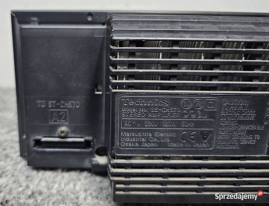 Wzmacniacz stereo Technics SECH570 wysyłka Wzmacniacze i pokrewne