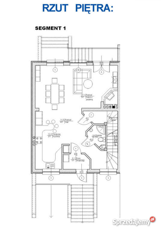 Segment na 251m2 Warszawa Wawer Poprawna 39 Warszawa