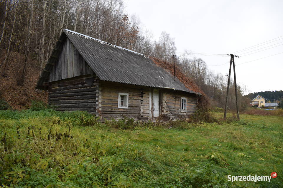 Dom drewniany na działce 36a Nozdrzec podkarpackie