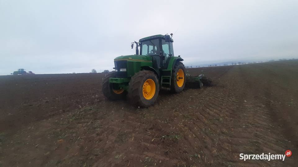 John Deere 7600 pneumatyka klimatyzacja Ciągniki Wąbrzeźno