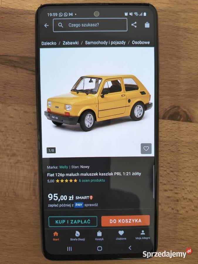 Telefon Samsung M31s w Kicin