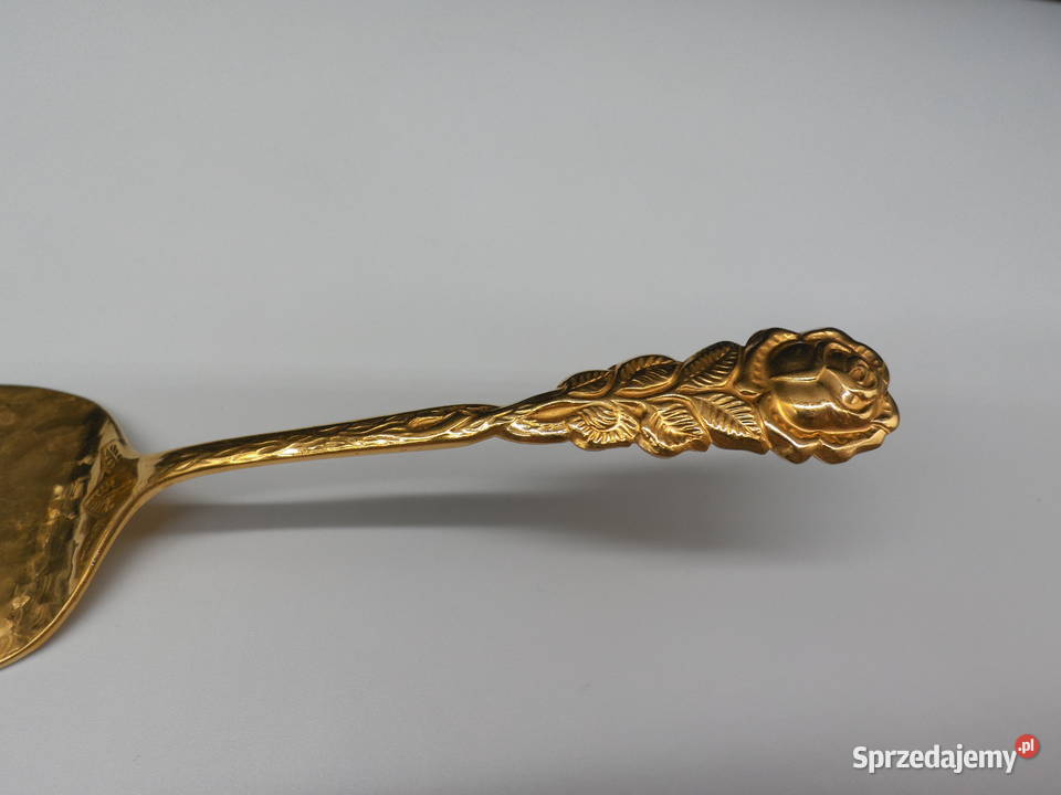 Łopatka do tortów z różą BMF Antyki, Sztuka, Kolekcje wielkopolskie Raszków