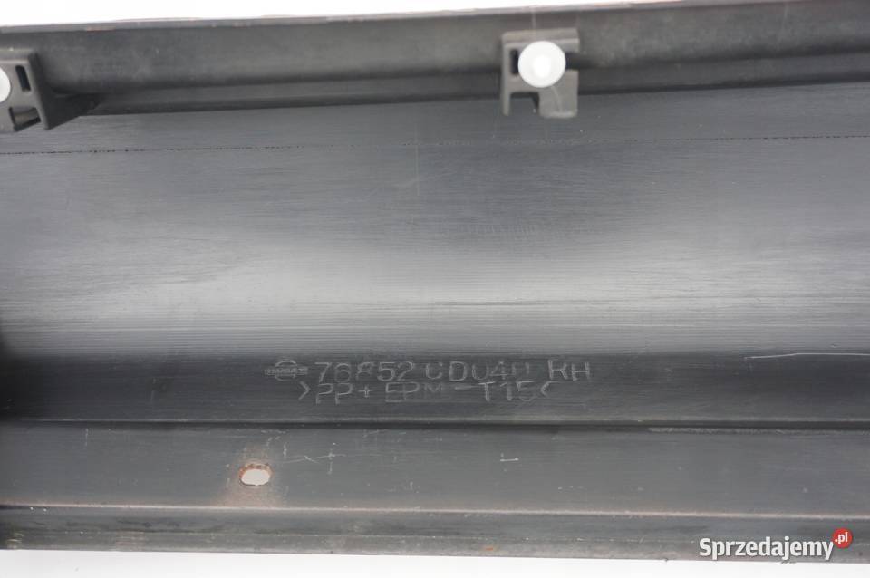 LISTWA PROGOWA PRAWA PRÓG NISSAN 350Z 76852CD040 Części Nowy Tomyśl