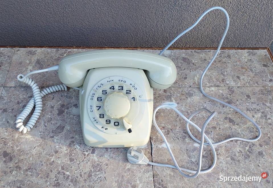 Stary telefon stacjonarny Kirk 73D lata 70te pomorskie