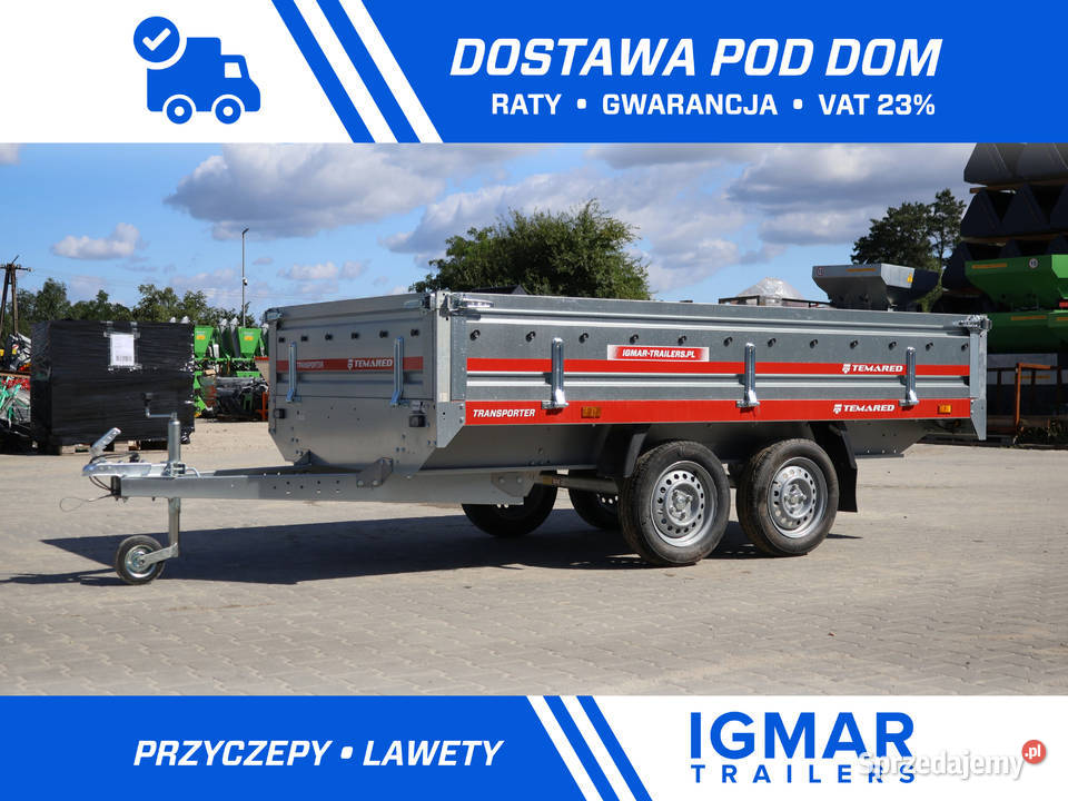 Przyczepka samochodowa TEMARED TRANSPORTER 30152 2 Łódź