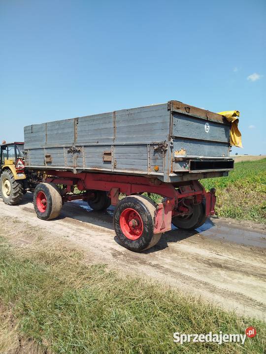 Przyczepa wywrotka 3 strony d47 d55 hl thk krone Sieradz sprzedam