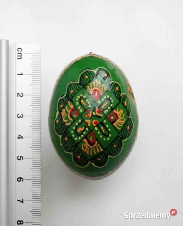 Stara pisanka drewniana ręcznie malowana Ukraina lubelskie sprzedam