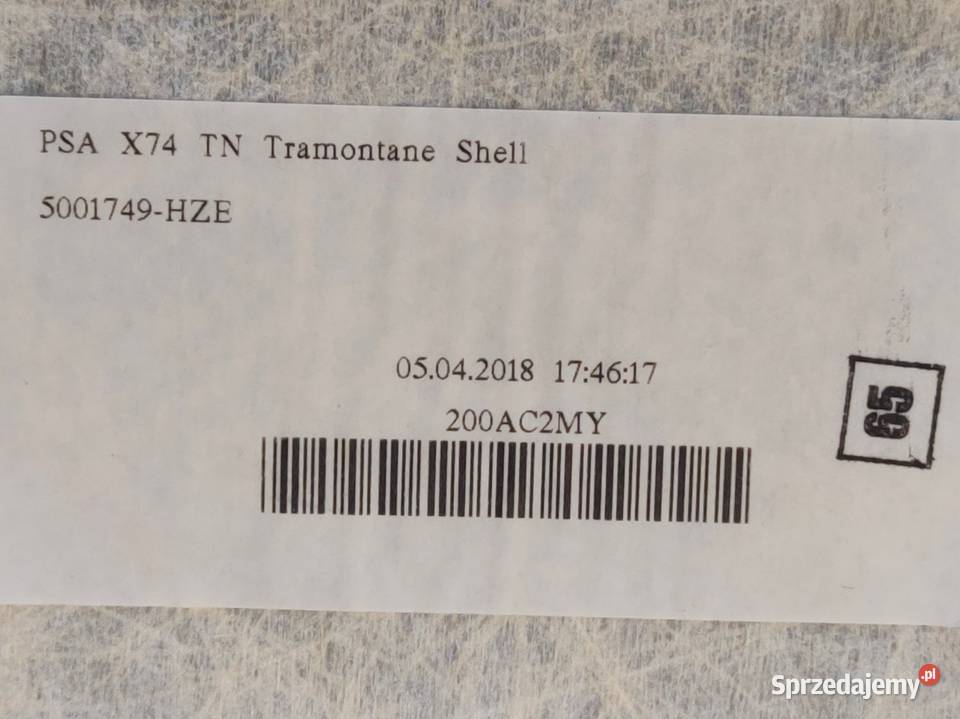 Podsufitka Citroen DS7 Performance 1722 Pleszew