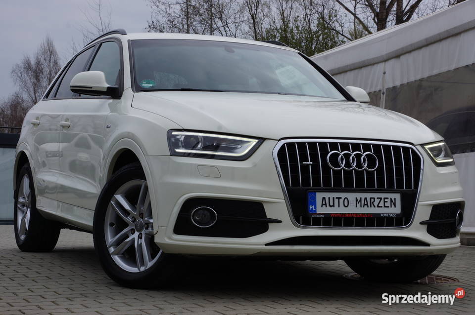 Audi Q3 20 TDI VR 177 4x4 SLine Navi Połskóra Nowy Sącz