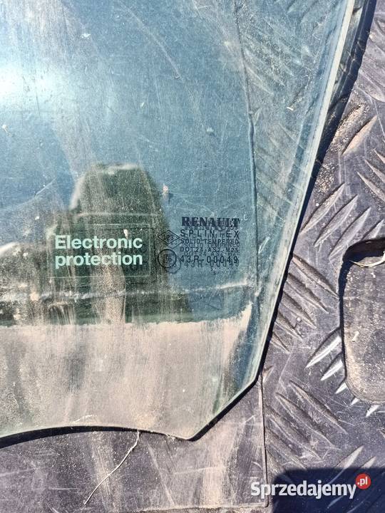 Szyba drzwi lewy przód Scenic II Szczecin