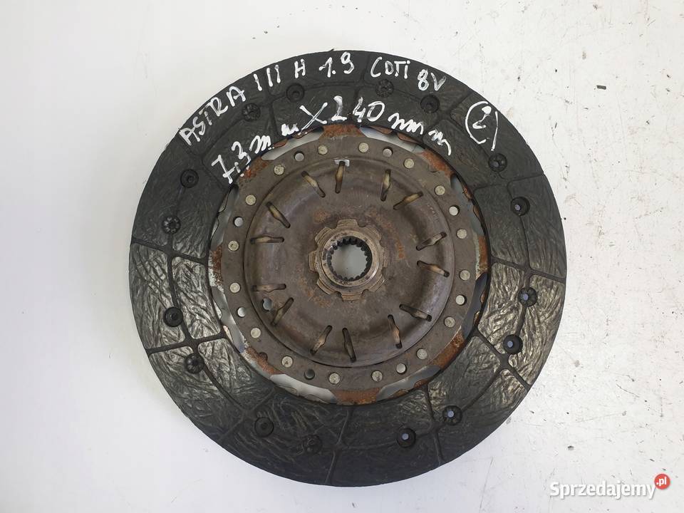 Opel Astra H III 19 CDTI DOCISK TARCZA sprzęgło lubelskie Chełm sprzedam