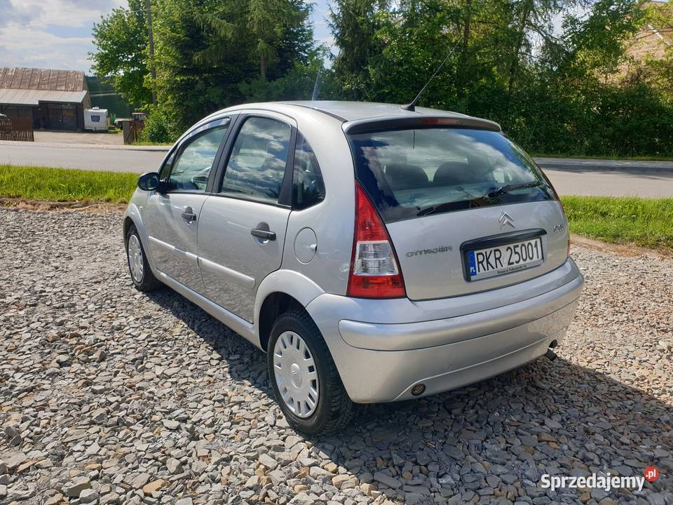 Citroen c3LpgLiftzadbany srebrny Jasło