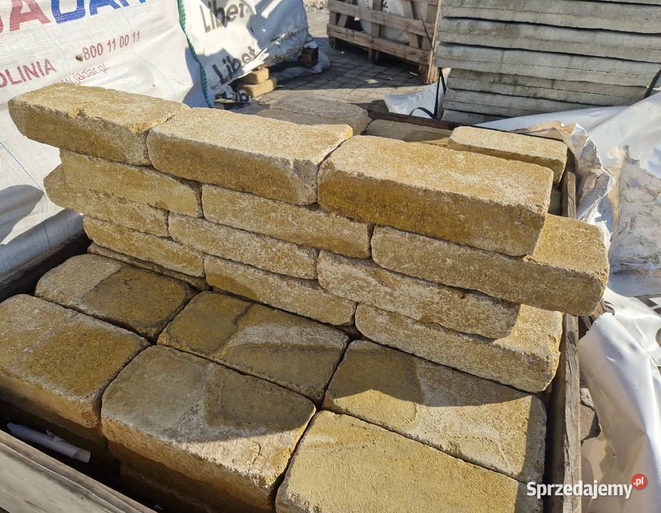 Cegła Łupana Antyk Postarzana Ogrodzenie Jadar Wielogóra