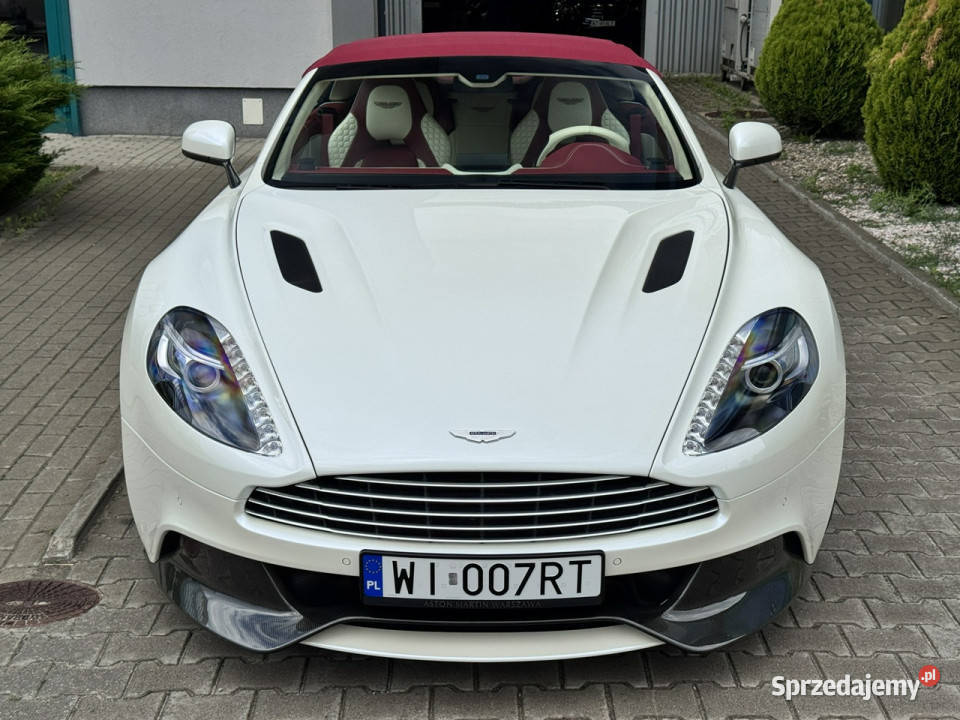 Aston Martin Vanquish 60 V12 577 Kabrio Japonia Zarejestrowany w Polsce małopolskie