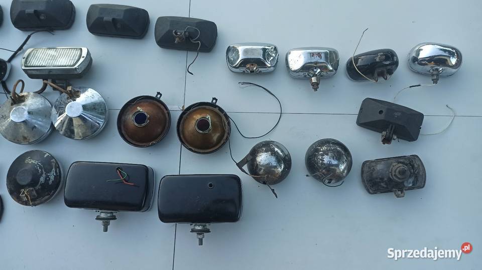 Lampy halogeny PRL CCCP mazowieckie Góra Kalwaria