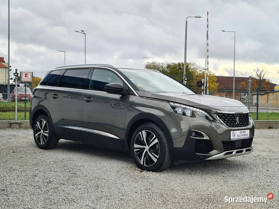 Peugeot 5008 GTLine 7Osób Navi Kamera 2xPDC Full aluminiowe felgi 5008 Wągrowiec