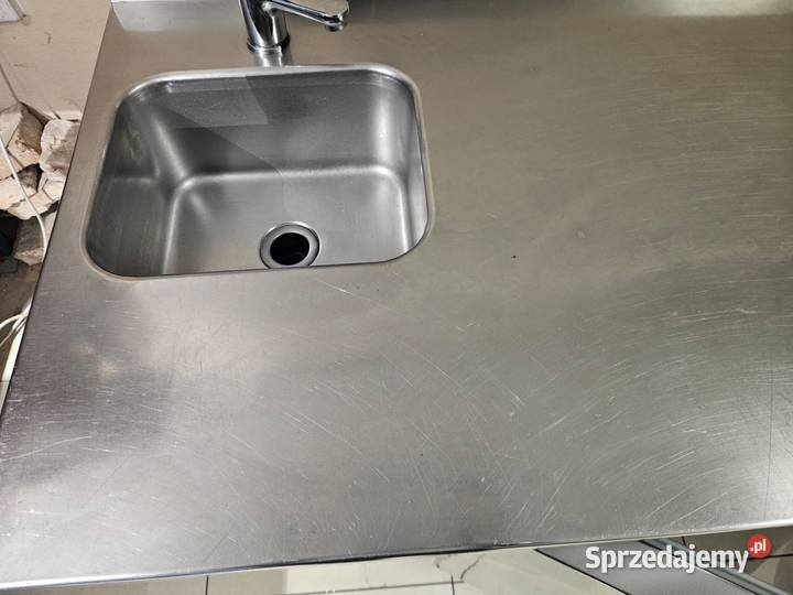 Stół chłodniczy 3 drzwiowy Dora Metal ze zlewem Pszczyna