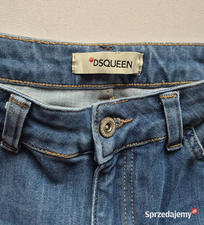 Spodnie jeansowe damskie rozmiar M niebieski Spodnie Brzesko