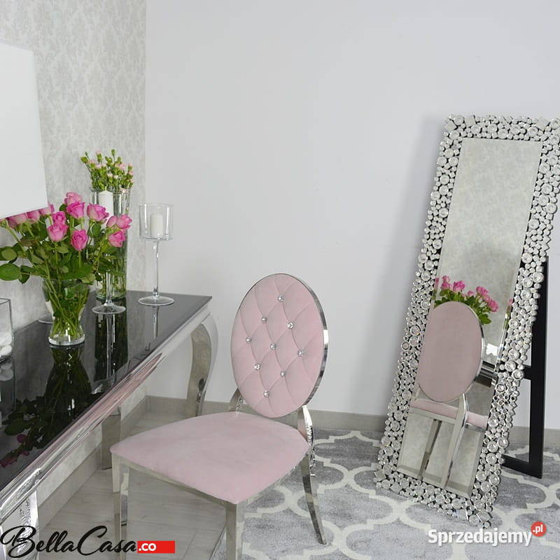 Stojące lustro glamour prostokątne 50x150 M0513 inny kolor Warszawa